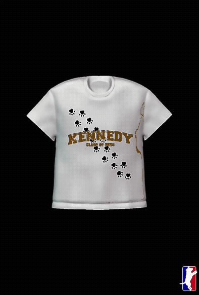 kennedy university tee [brown]