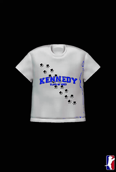 kennedy university tee [blue]
